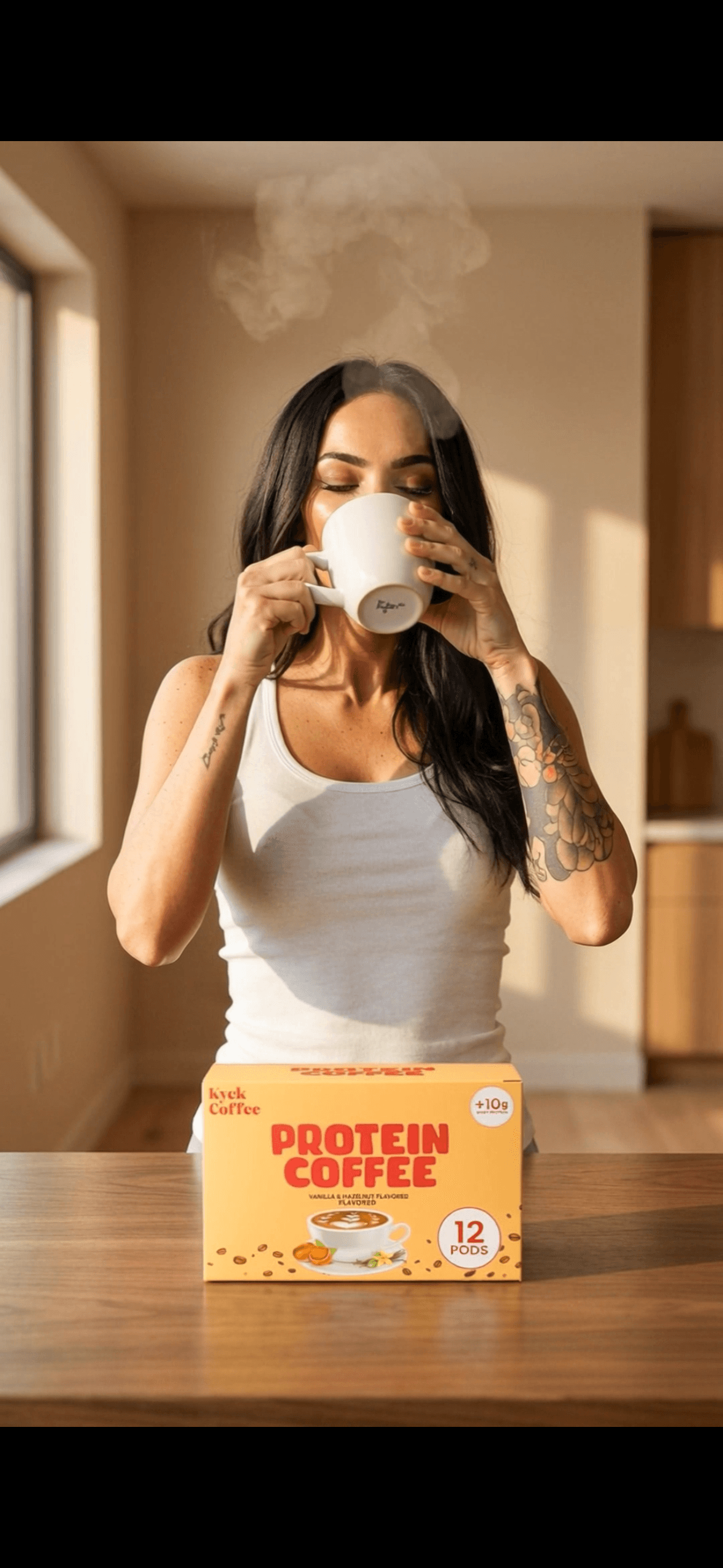 Kyck Coffee Box Front